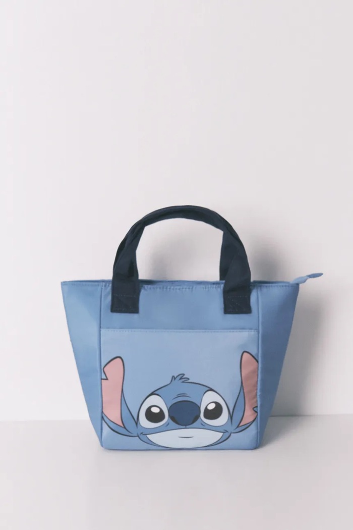 Taška na jedlo women'secret LILO & STITCH 4842027 modrá SS26