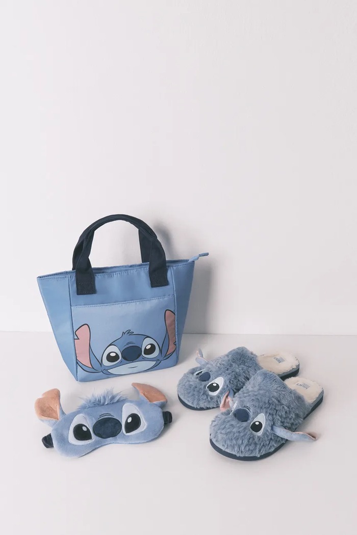 Taška na jedlo women'secret LILO & STITCH 4842027 modrá