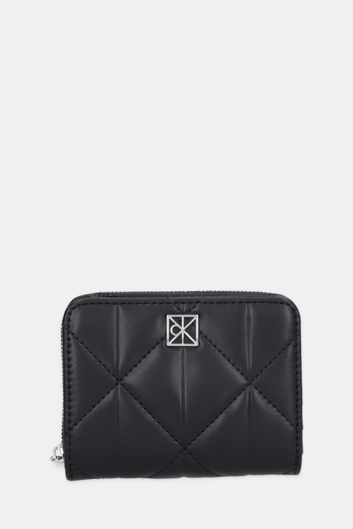 Calvin Klein peňaženka dámska z imitácie kože imitácia kože čierna LV04F1124G