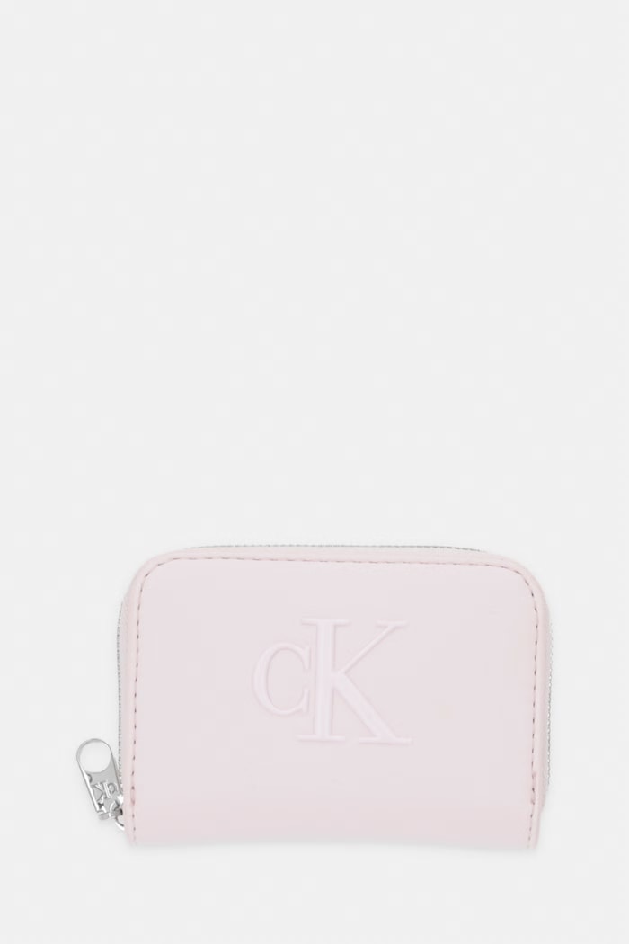 Calvin Klein πορτοφόλι γυναικείο από απομίμηση δέρματος ροζ LV04F1154G