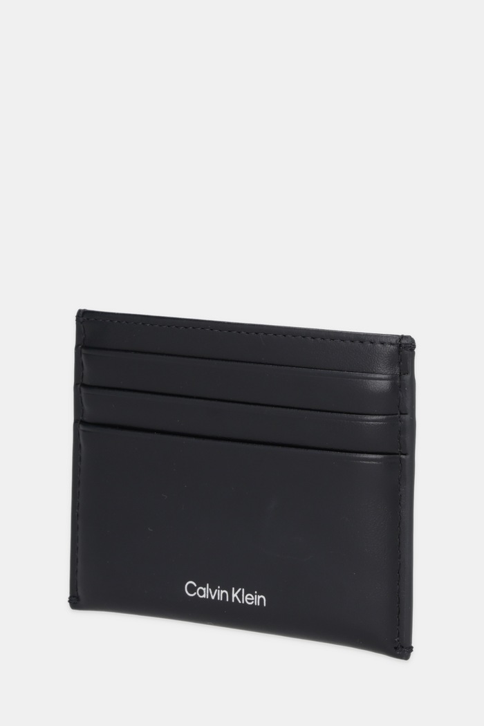 Calvin Klein etui na karty skórzane LV04F3317G czarny SS26
