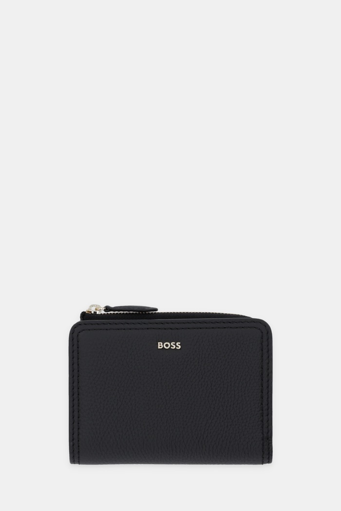 BOSS Peněženka dámská kožená Lenah Small Wallet přírodní kůže černá 50558032