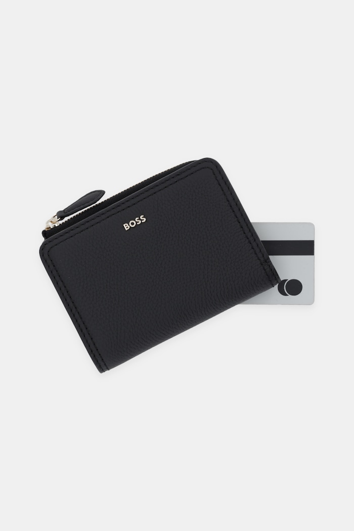 BOSS Peněženka dámská kožená Lenah Small Wallet černá 50558032