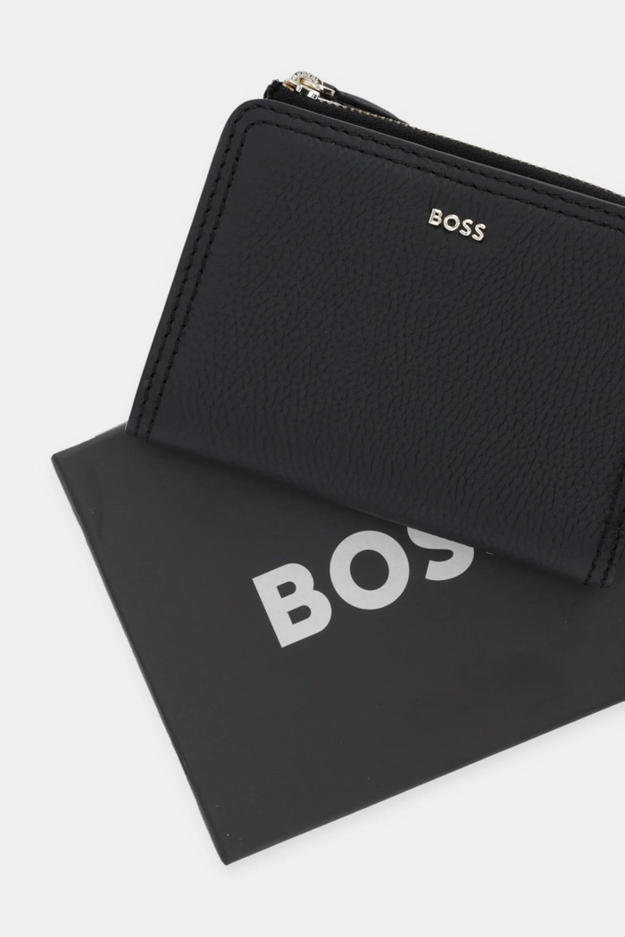 BOSS Peněženka dámská kožená Lenah Small Wallet 50558032 černá