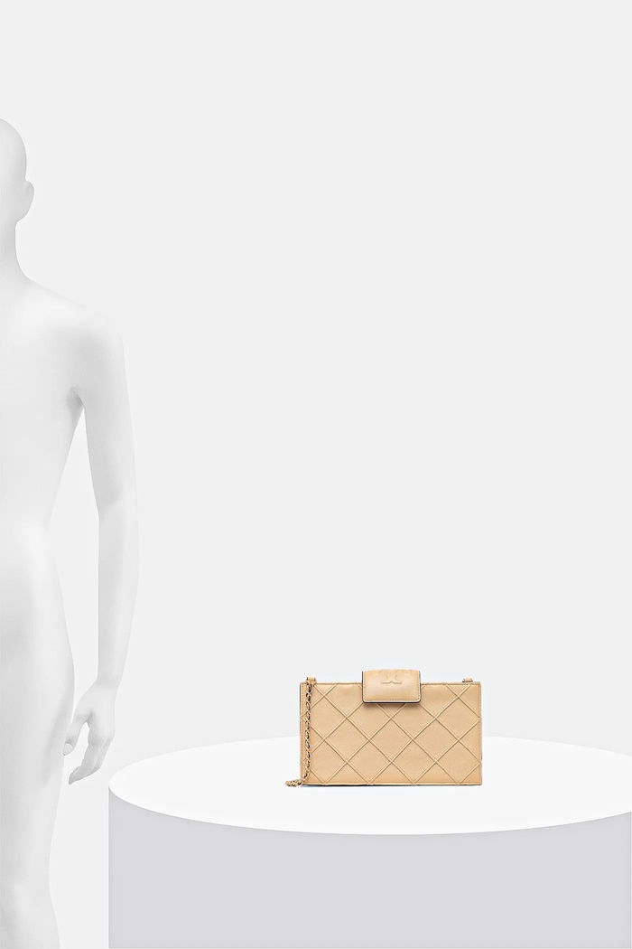 Tory Burch poșetă de piele Fleming 167250.700