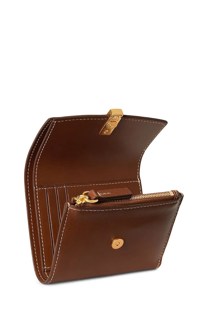 Polo Ralph Lauren portfel skórzany 427P04992 brązowy SS26