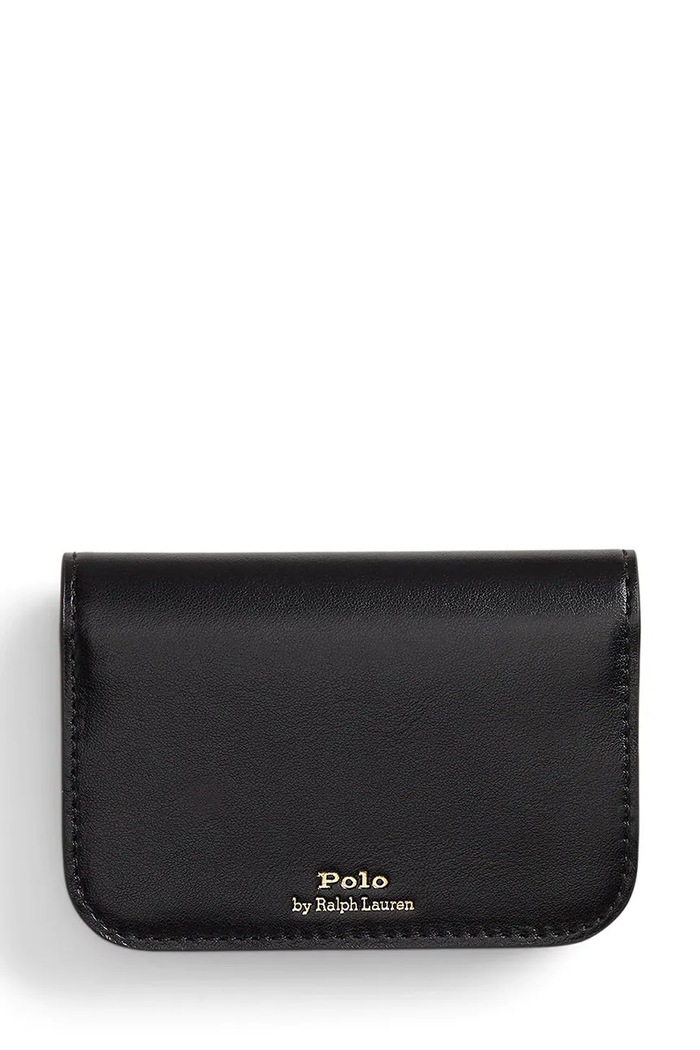 Δερμάτινο πορτοφόλι Polo Ralph Lauren 427P04990 μαύρο SS26