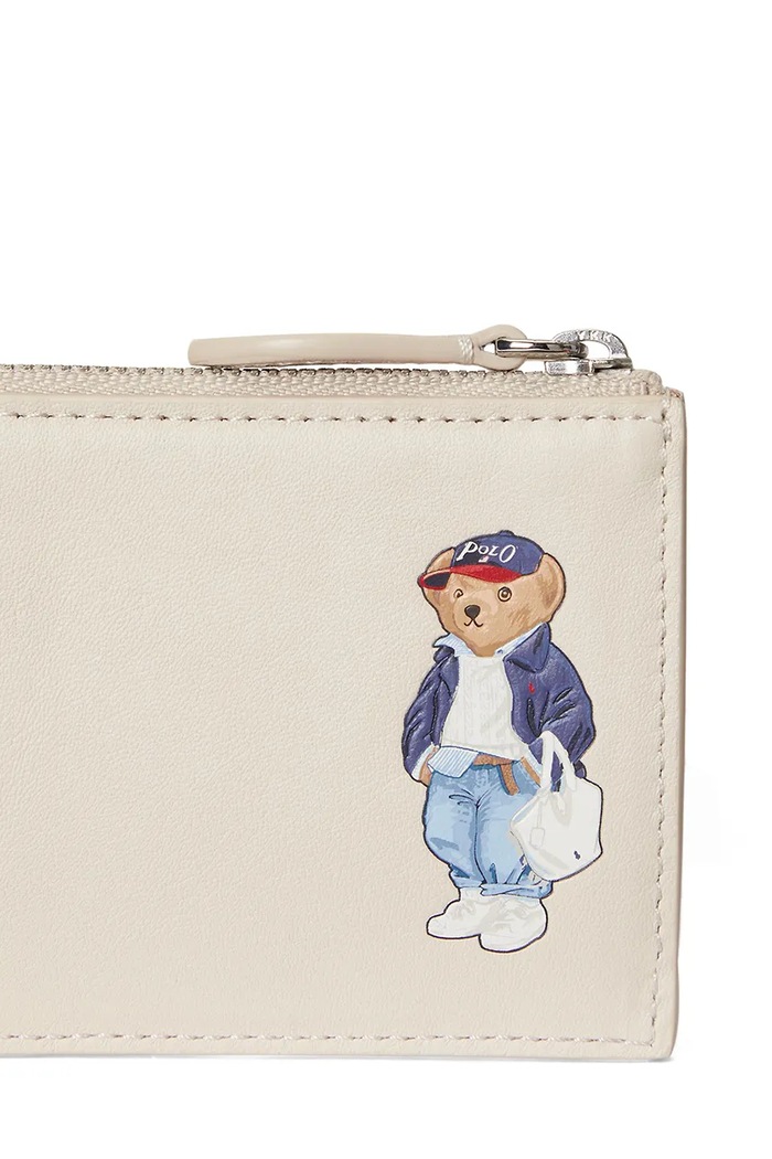 Doplňky Kožená peněženka Polo Ralph Lauren 427P05788 béžová