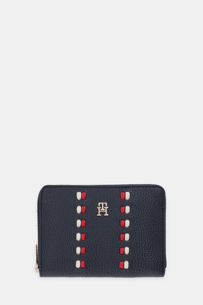 Πορτοφόλι Tommy Hilfiger απομίμηση λείου δέρματος σκούρο μπλε AW0AW18132