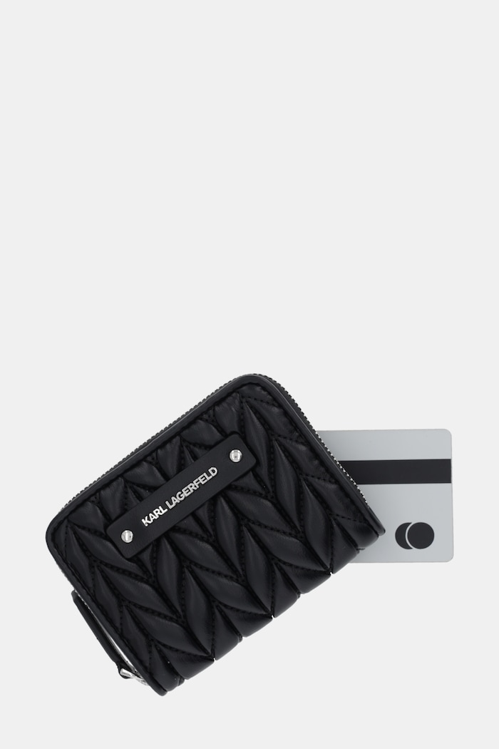 Karl Lagerfeld portofel K/WEAVE negru B1W32030