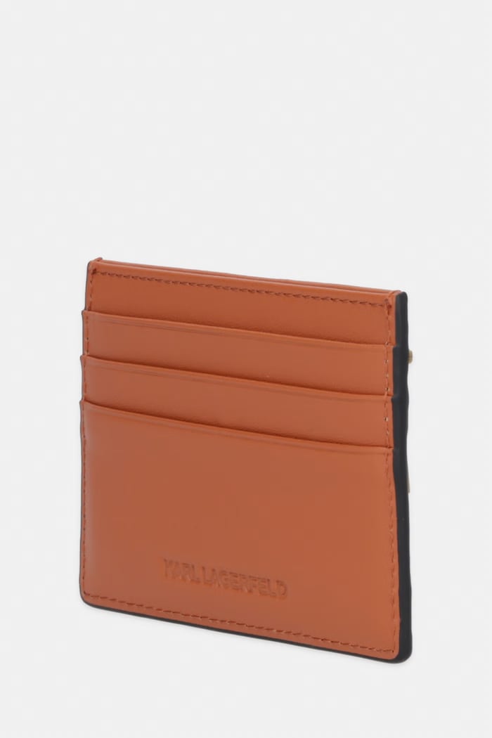 Karl Lagerfeld damska skórzana K/AUTOGRAPH B1W32073 brązowy SS26