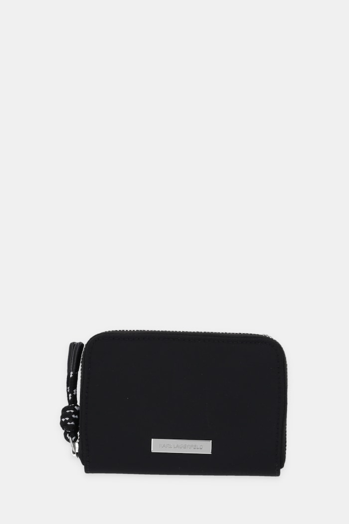 Karl Lagerfeld portofel IKON textil negru B1W32012