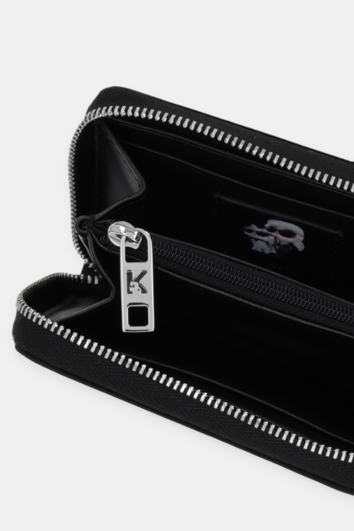 Accesorii Karl Lagerfeld portofel IKON B1W32012 negru