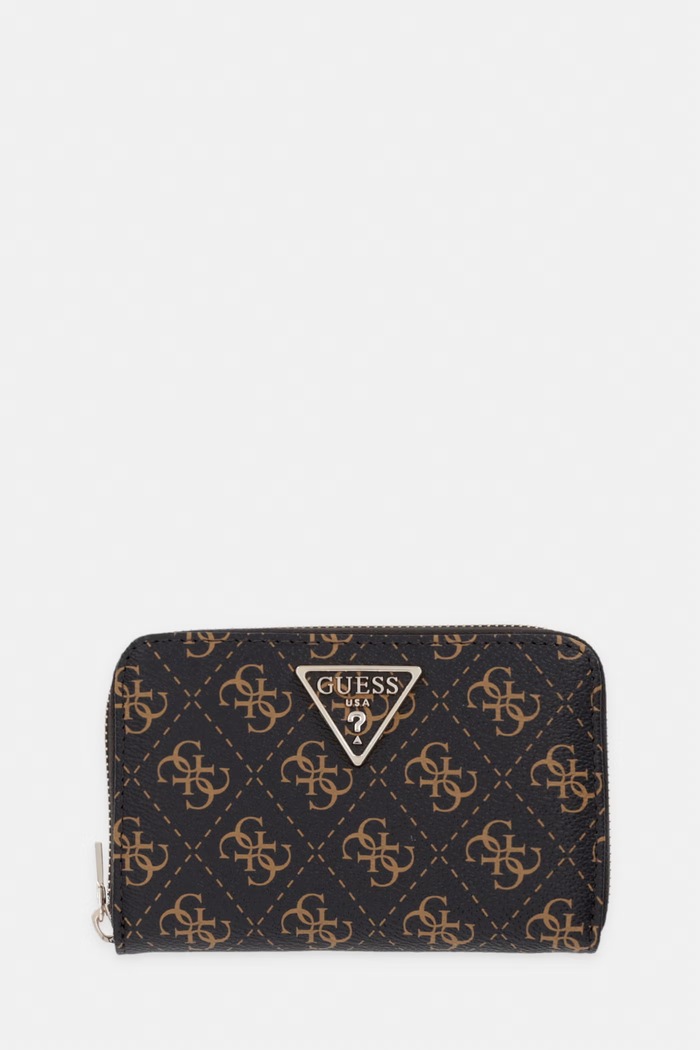 Peňaženka Guess LAUREL imitácia kože hnedá SWQL74.59140