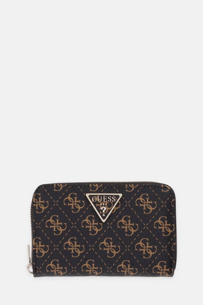 Peňaženka Guess LAUREL imitácia kože hnedá SWQL74.59140