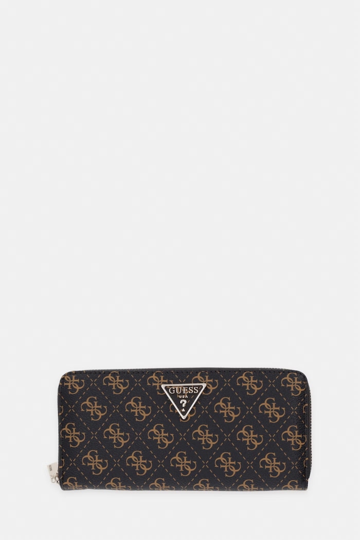 Peňaženka Guess LAUREL imitácia kože hnedá SWQL74.59146