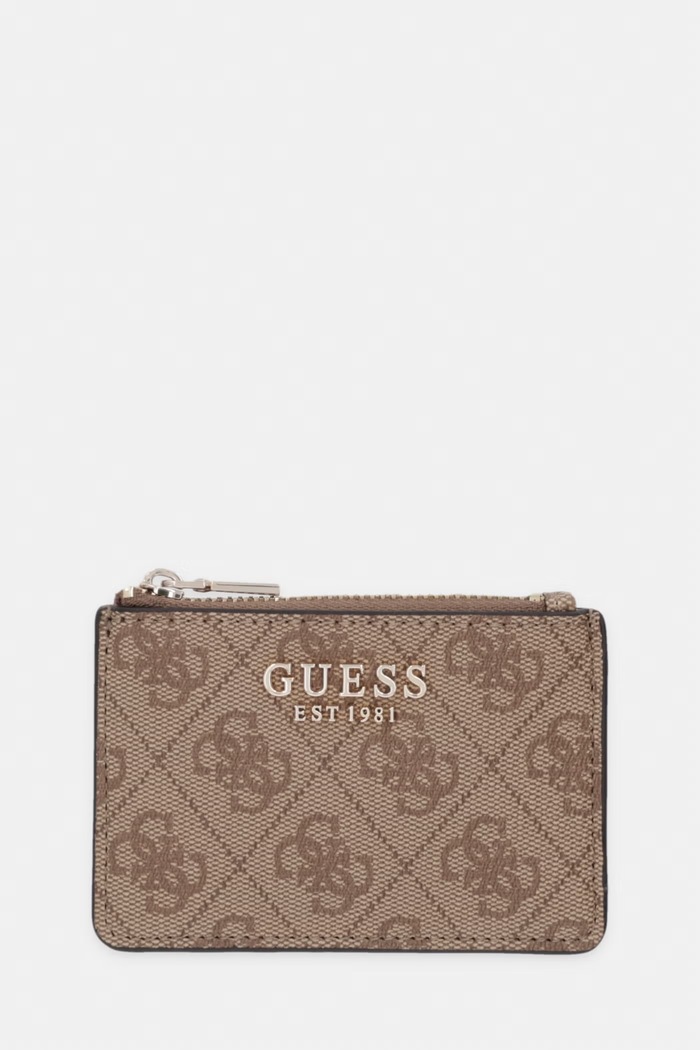Peňaženka Guess LAUREL imitácia kože béžová SWSG74.59505