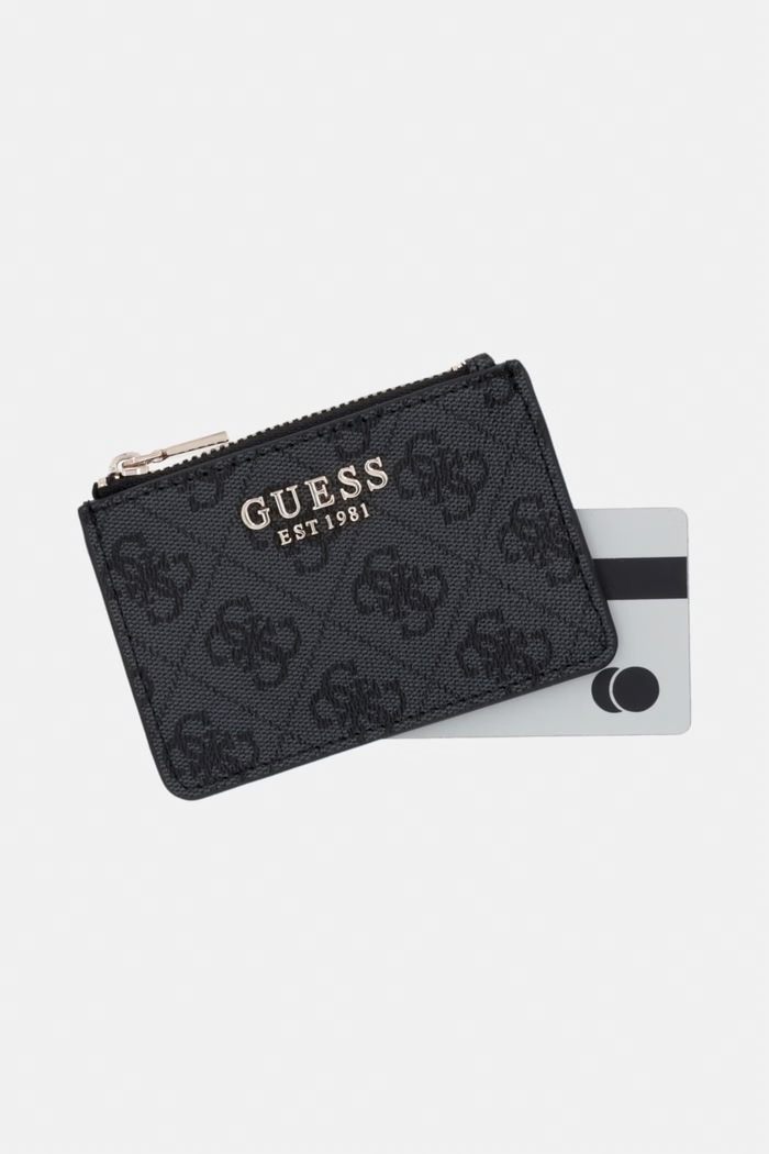 Doplnky Peňaženka Guess LAUREL SWSG74.59505 sivá