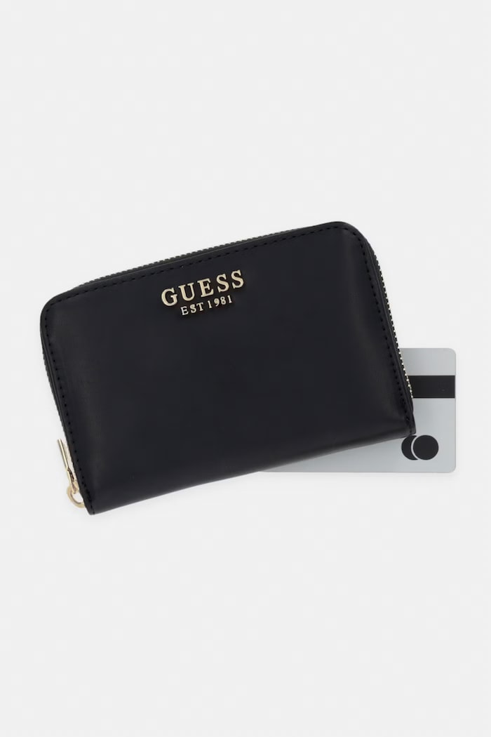 Guess portfel LAUREL czarny SWVC74.59140