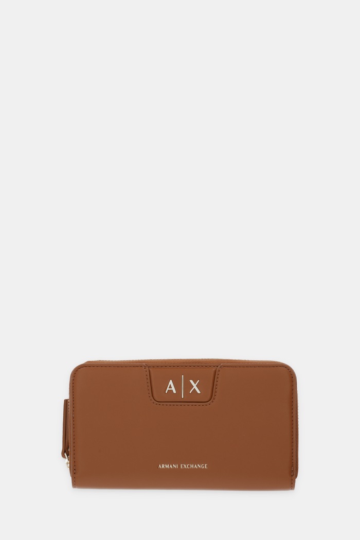 Peňaženka Armani Exchange imitácia kože hnedá XW000359.AF19892