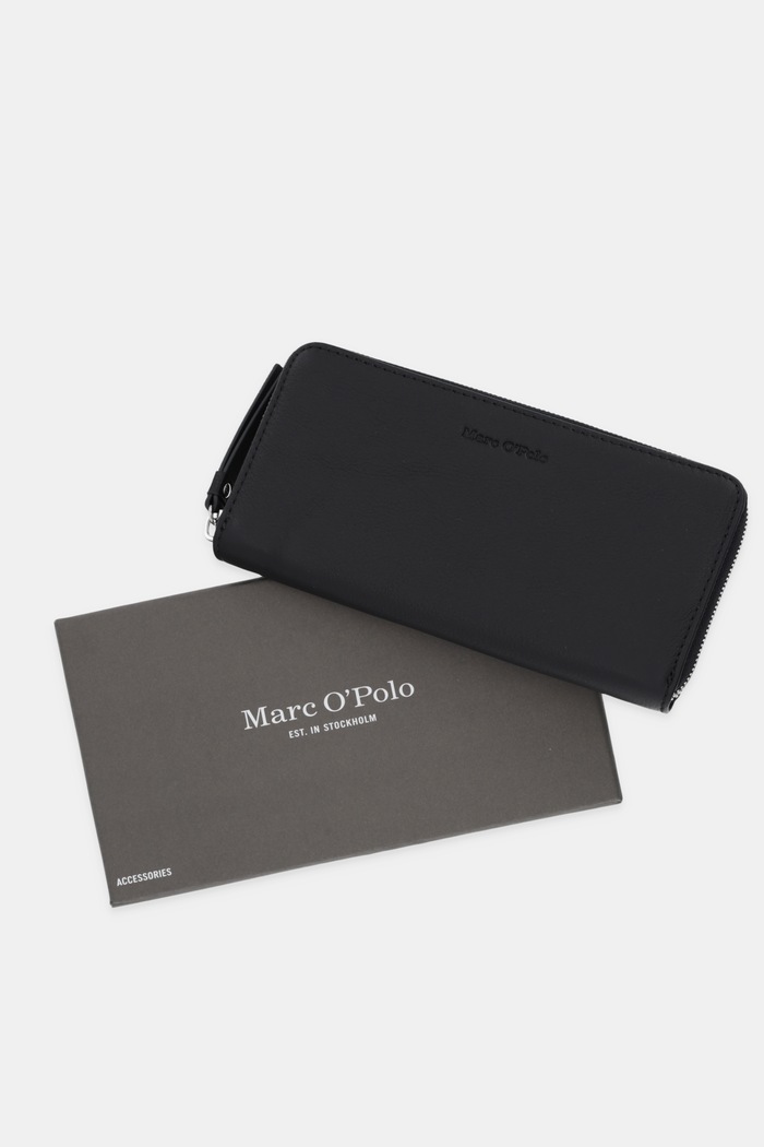Usnjena denarnica Marc O'Polo 5000009090 črna