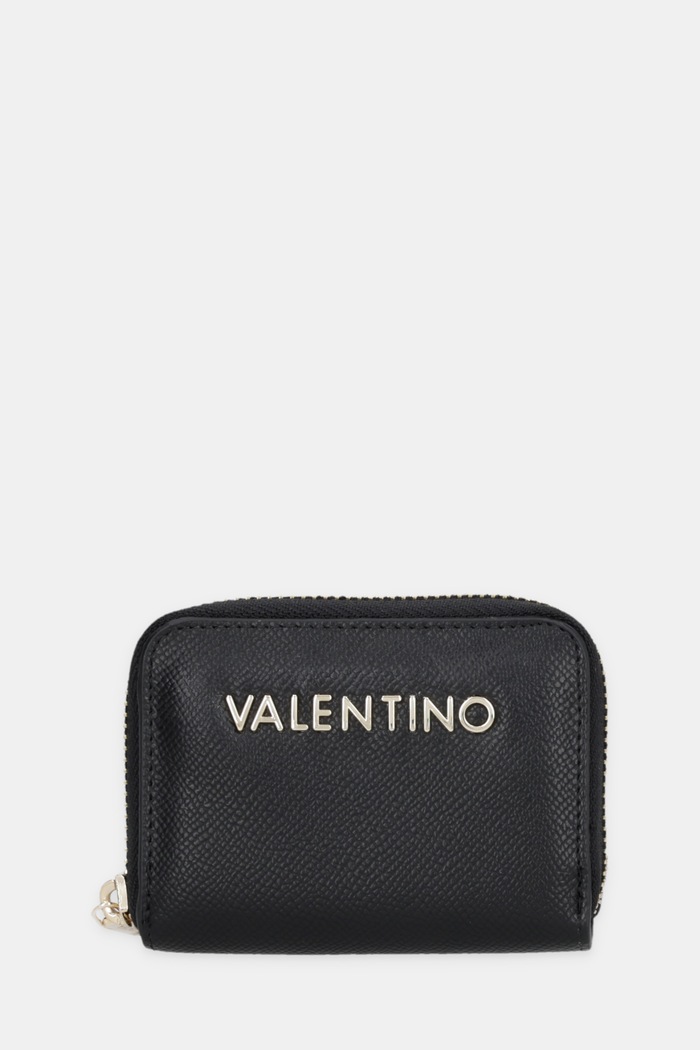 Портмоне Valentino Bags DELIA RE изкуствен черен VPS9QF139