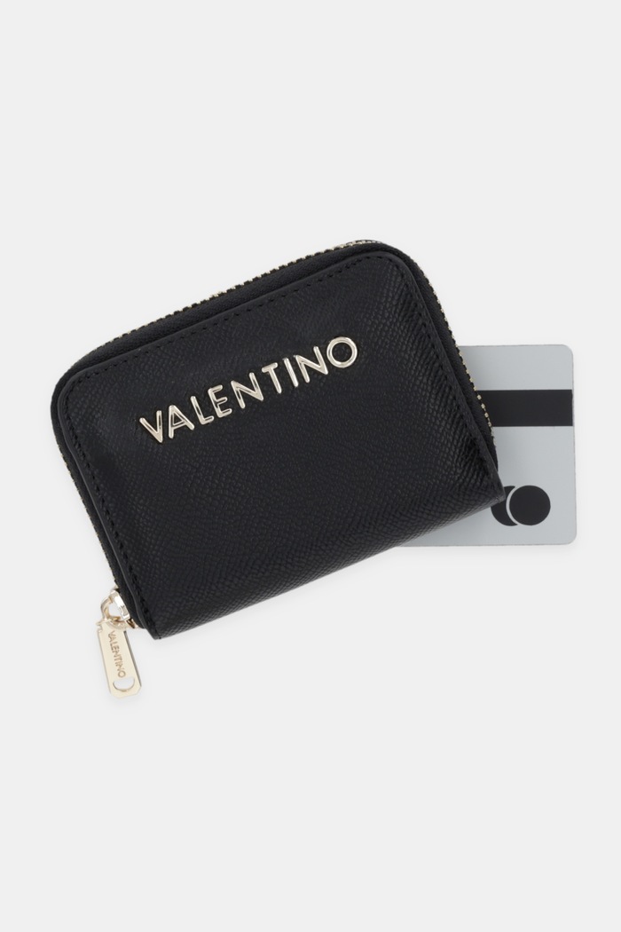 Портмоне Valentino Bags DELIA RE черен VPS9QF139