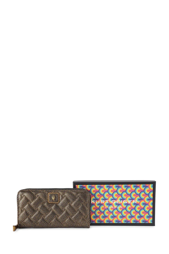 Kožená peňaženka Kurt Geiger London Pimlico 5379860109 hnedá