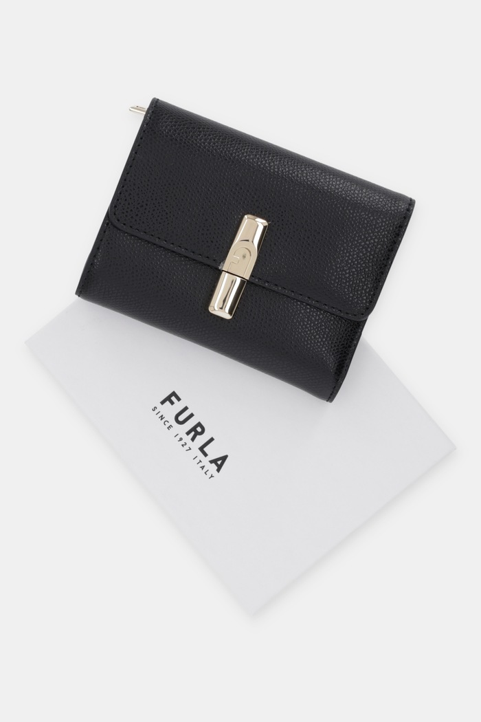 Δερμάτινο πορτοφόλι Furla WP00564.ARE000.O6000 μαύρο