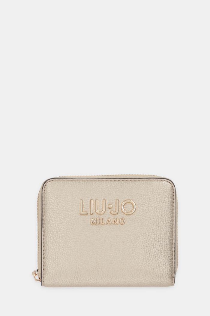 Peňaženka Liu Jo imitácia kože zlatá AA6156.E1012