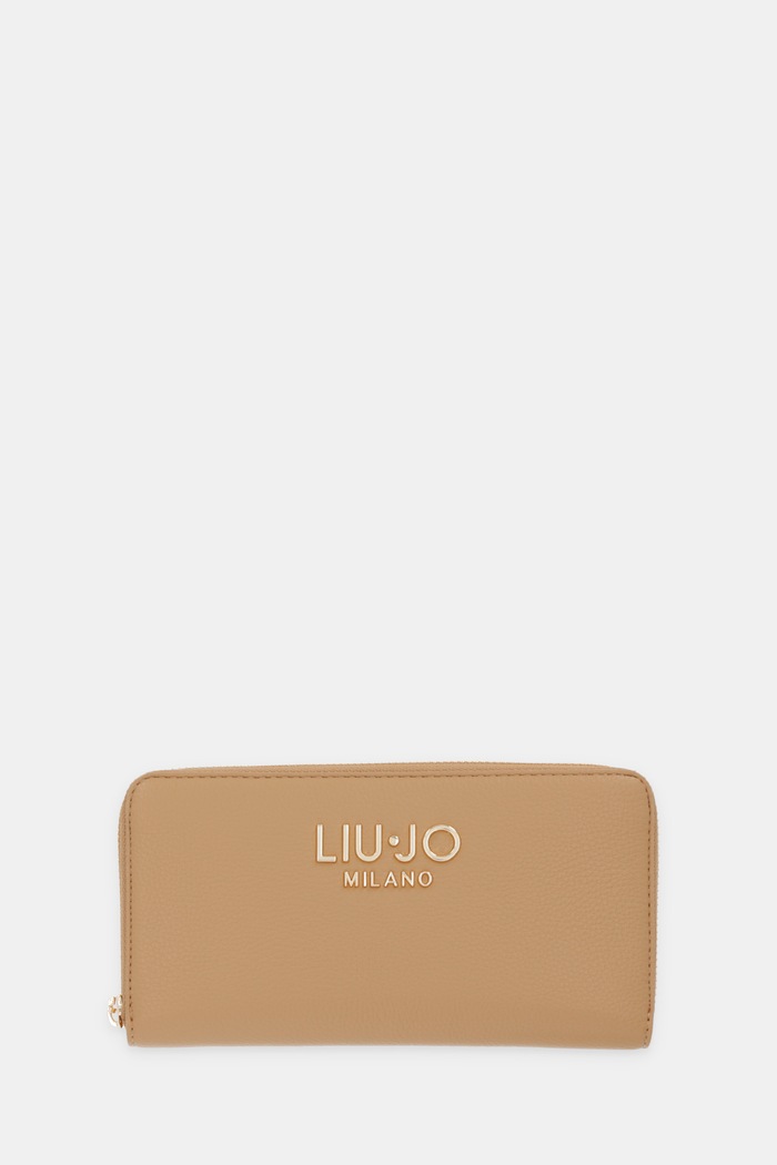 Peňaženka Liu Jo imitácia kože hnedá AA6170.E1012