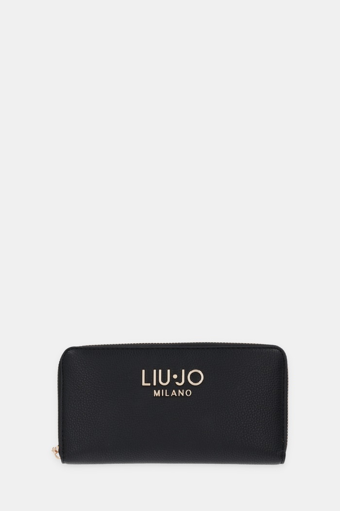 Peňaženka Liu Jo imitácia kože čierna AA6170.E1012