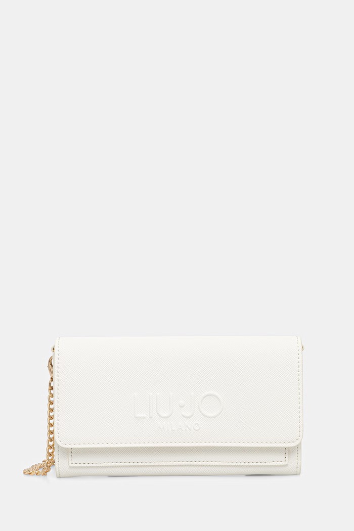 Liu Jo portofel imitatie de piele alb AA6191.ES029