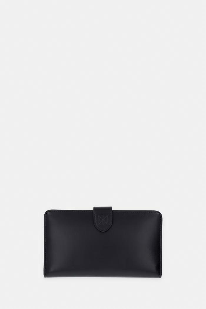Calvin Klein Peněženka dámská kožená černá LV04F1108G