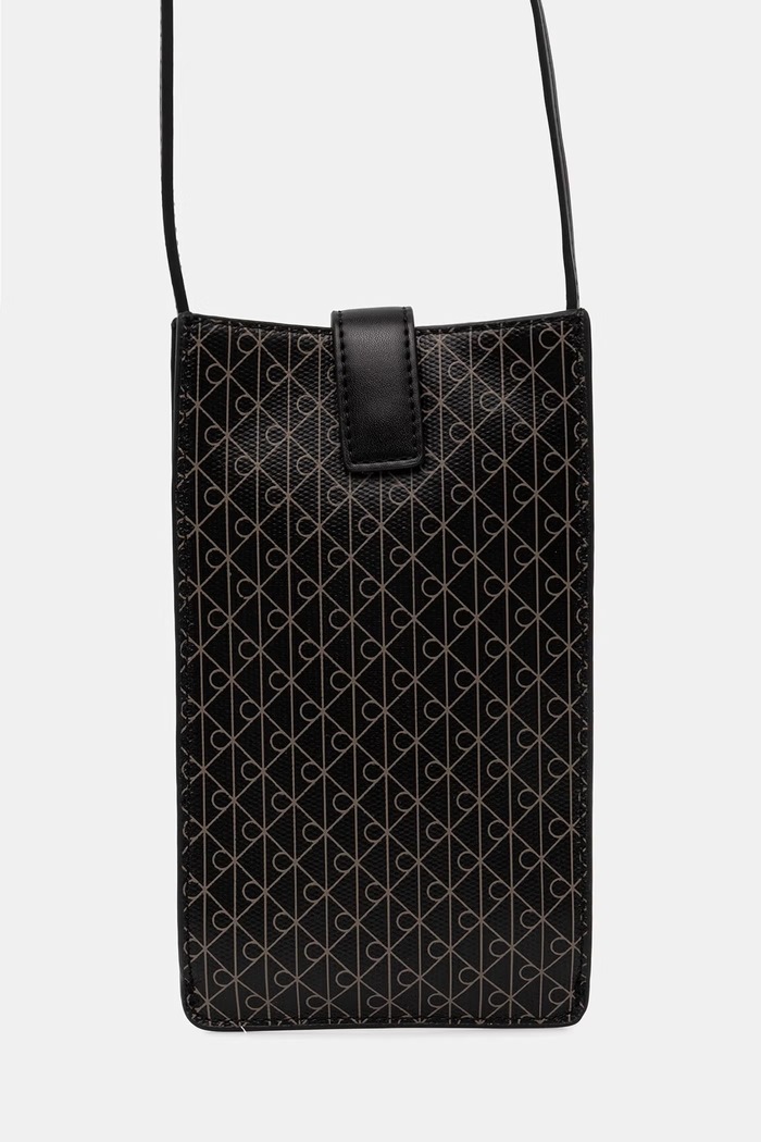 Accesorii Calvin Klein carcasă cu imitație de piele LV04F1115G negru