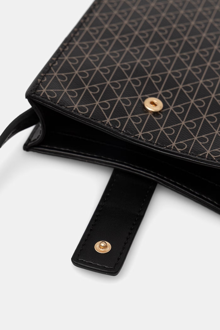 Calvin Klein carcasă cu imitație de piele LV04F1115G negru