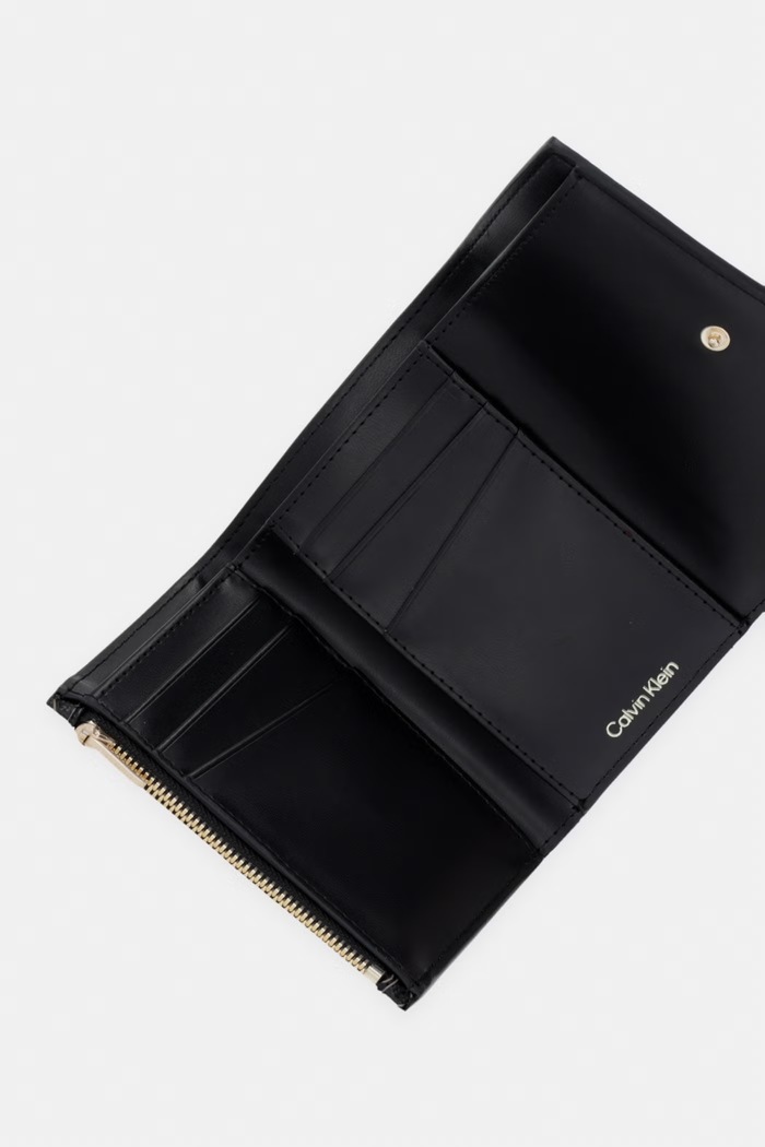 Doplnky Calvin Klein RFID peňaženka dámska LV04F1118G čierna