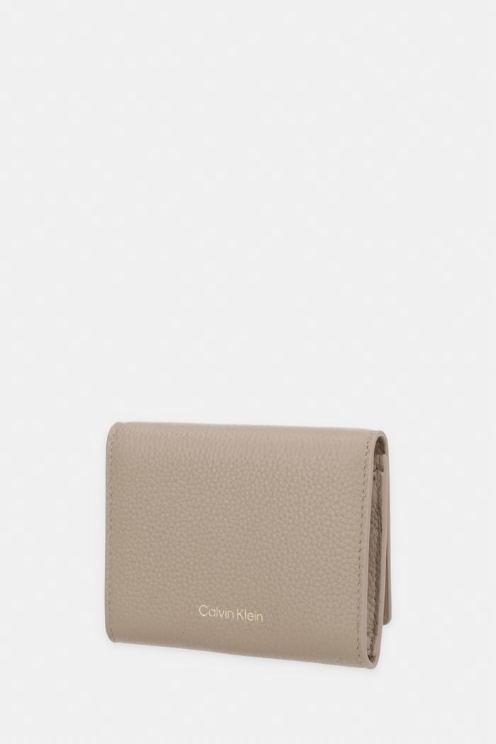 Calvin Klein RFID peněženka dámská kožená LV04F1128G béžová SS26