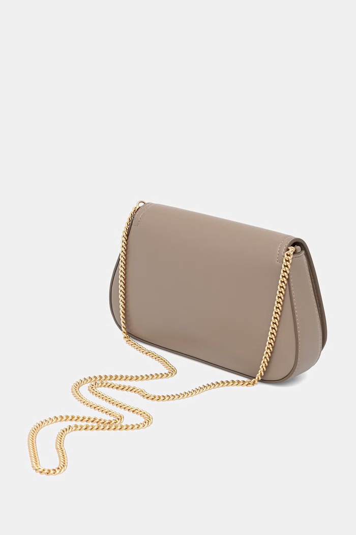 Accesorii Calvin Klein geantă crossbody pentru femei, cu imitație de piele LV04F1153G bej
