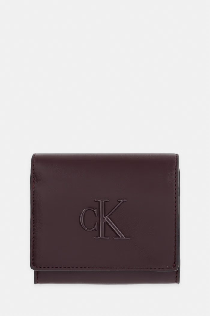 Calvin Klein denarnica ženska bordo LV04F1156G
