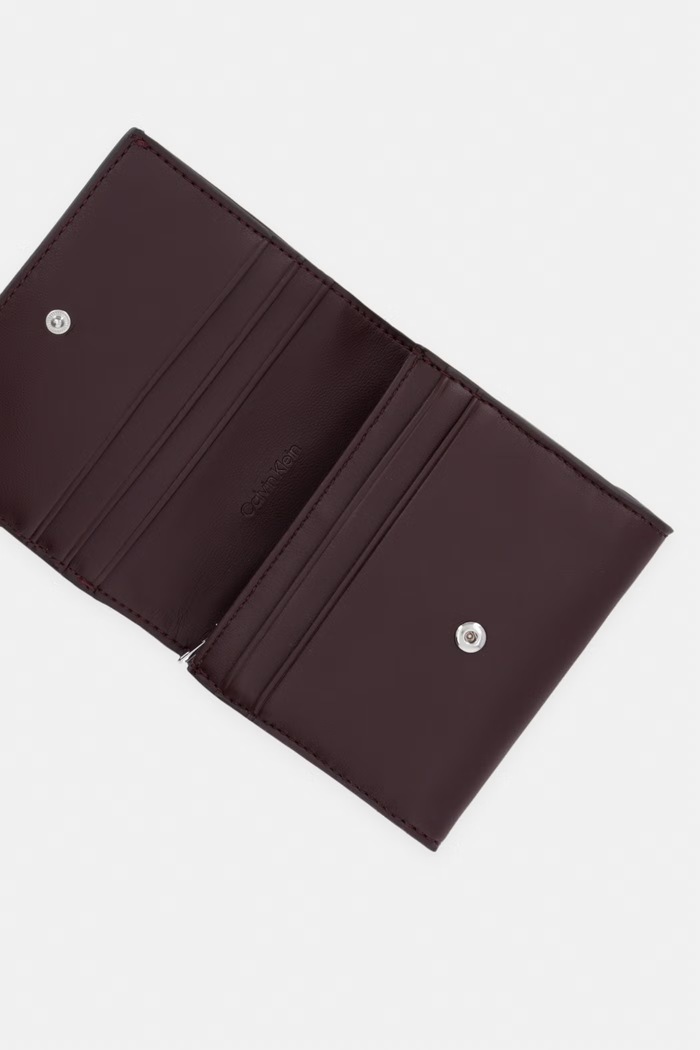 Dodatki Calvin Klein denarnica ženska LV04F1156G bordo