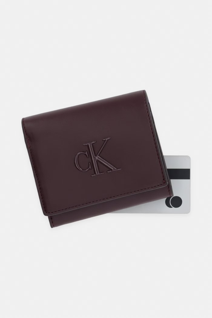 Calvin Klein denarnica ženska bordo LV04F1156G