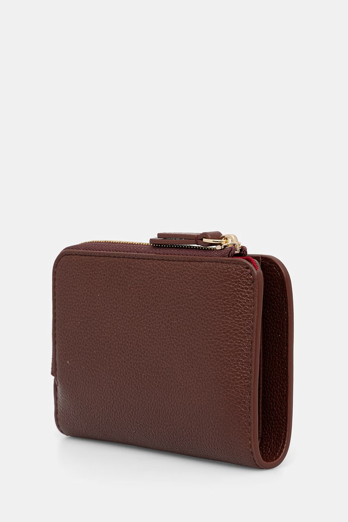 Emporio Armani portfel damski skórzany EW000369.AF19568 brązowy SS26