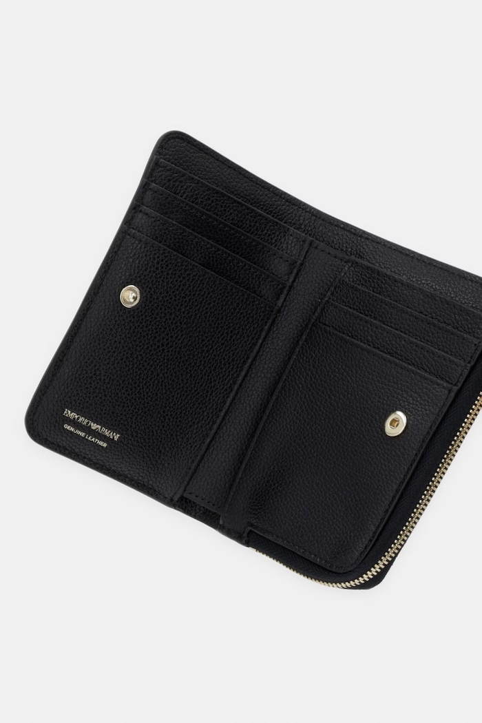 Doplnky Kožená peňaženka Emporio Armani EW000369.AF19568 čierna