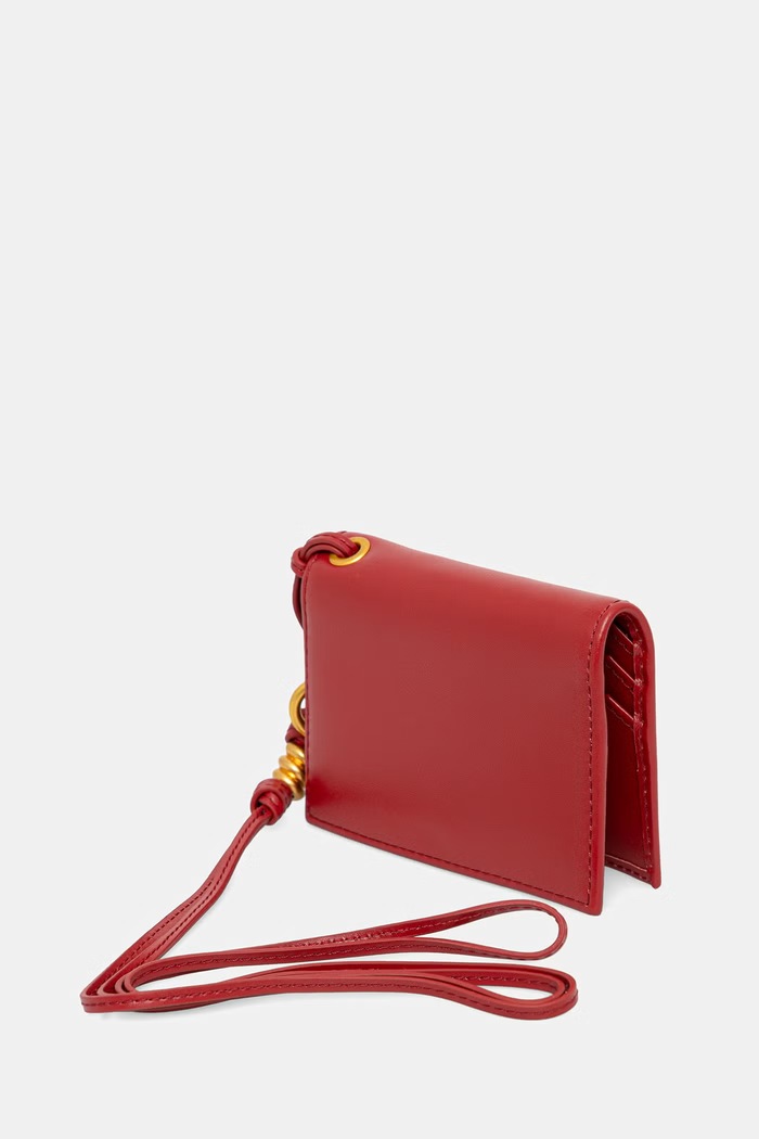 Kožené puzdro na karty Gianni Chiarini PF.5039.NA burgundské SS26