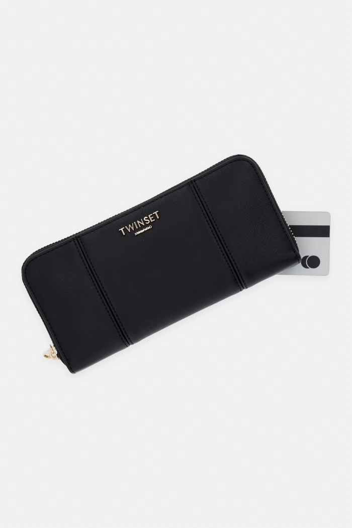 Twinset peňaženka dámska čierna 261TD8131