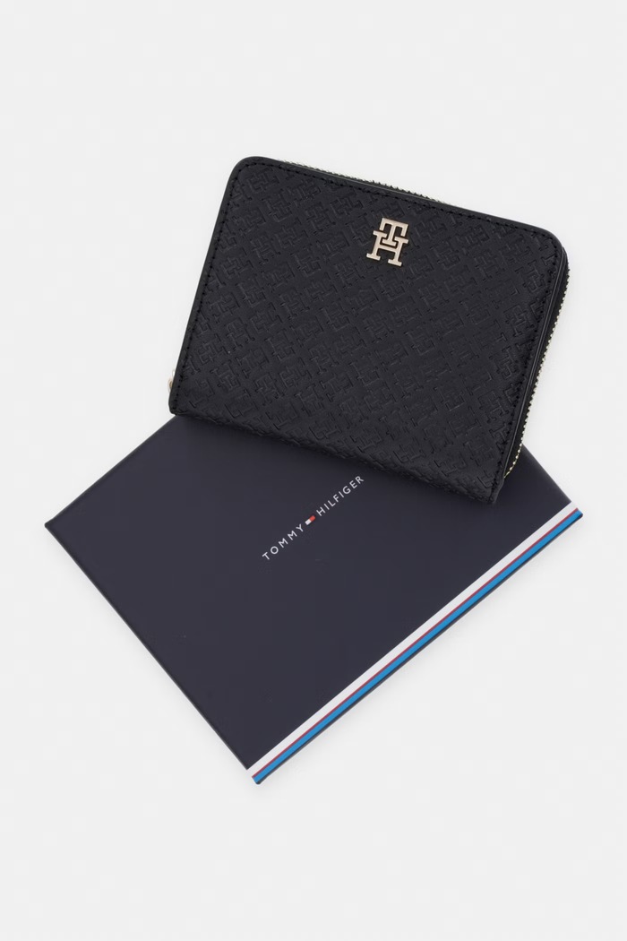 Tommy Hilfiger portofel pentru femei AW0AW18474 negru