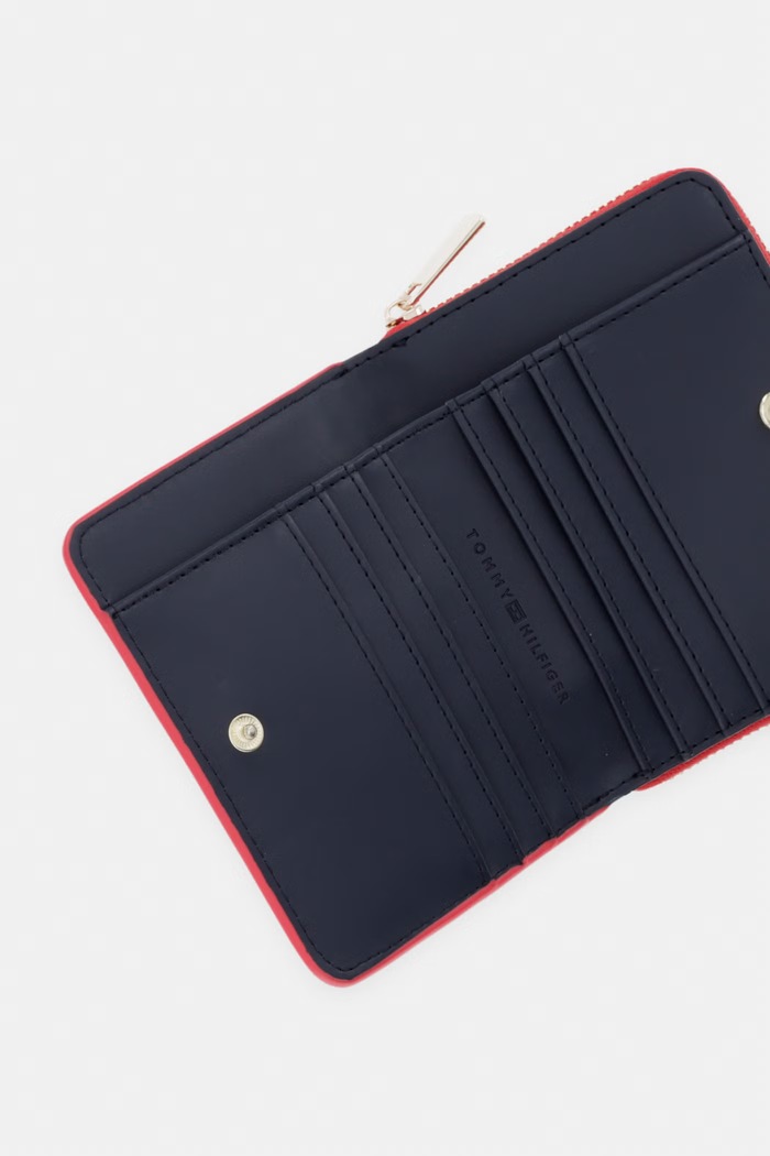 Accesorii Tommy Hilfiger portofel pentru femei AW0AW18475 rosu