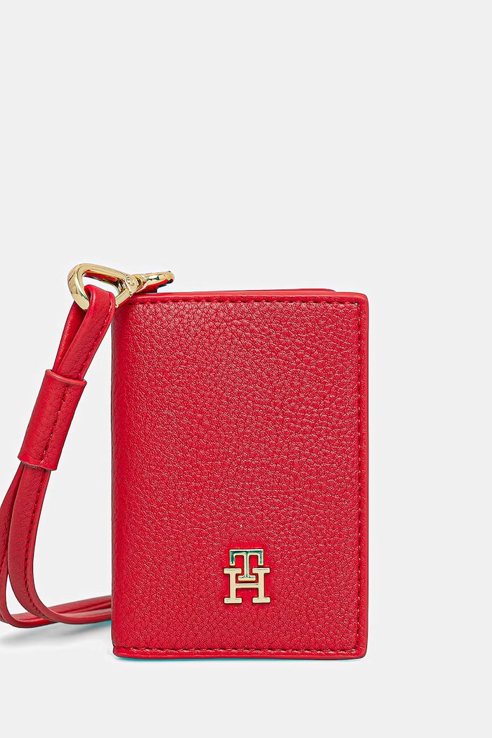 Tommy Hilfiger card-holder pentru femei rosu AW0AW18480