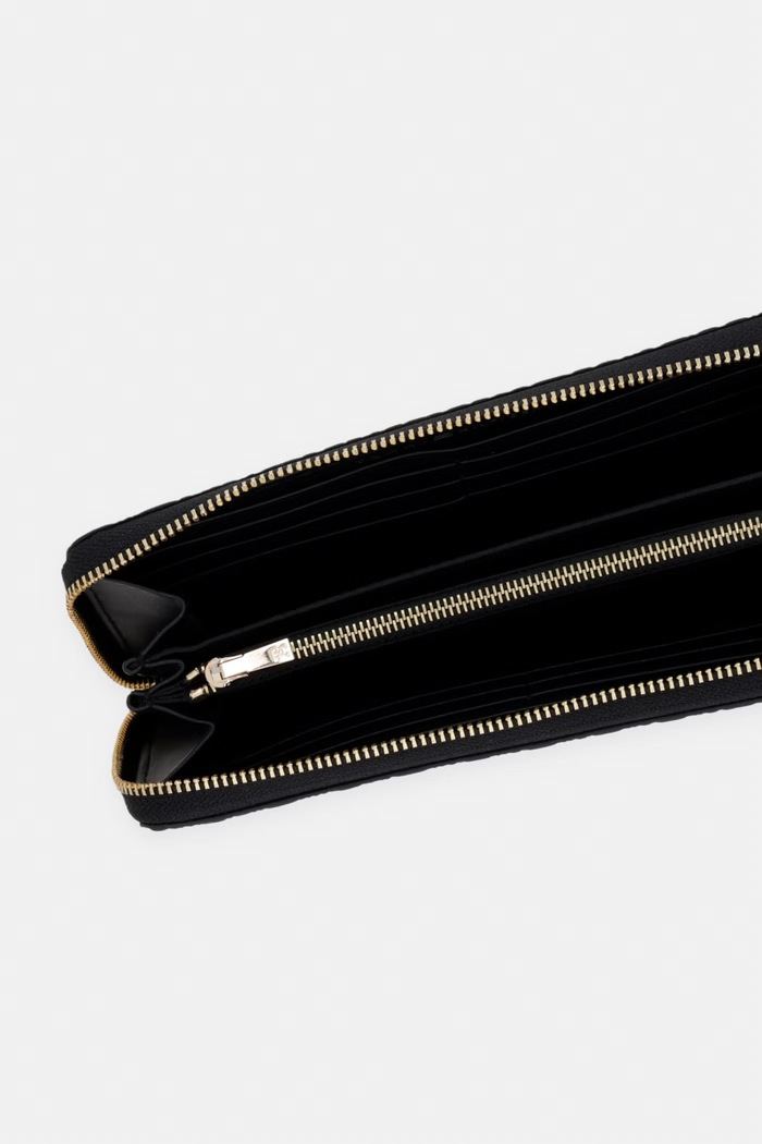 Accesorii Tommy Hilfiger portofel pentru femei AW0AW18482 negru